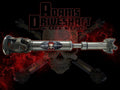 ~(19 lbs. 30X6X6)~ LJ Rear 1310 Rubi Solid CV Driveshaft with 1330 in the Rear