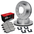 R1 Concepts Brake Rotor- Blank with Optimum Oe Pads Hdw Fits Chevrolet P30