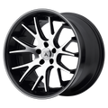 ABL3 22X9 5X112 MCH SS LIP +32