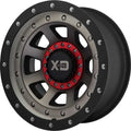 KMC Wheels black auto part