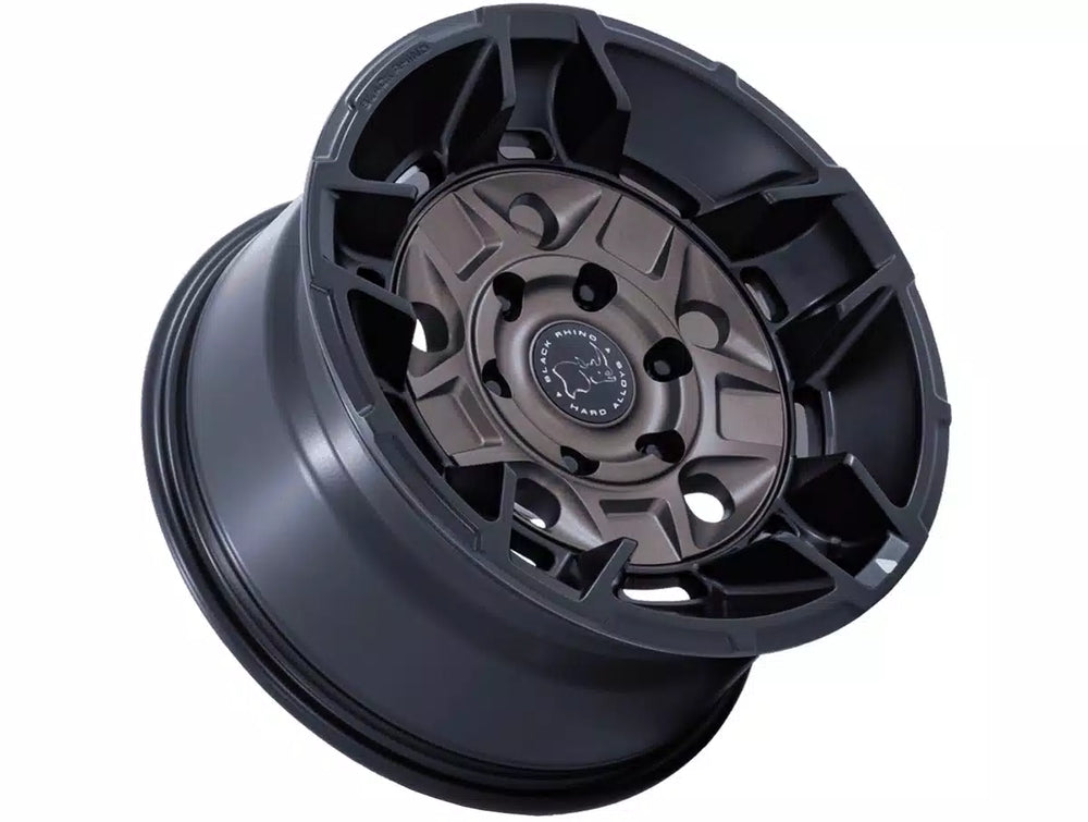 Wheel Pros GUARD 17X8.5 6X5.5 106 35 B-BRNZ M-BLK BR028ZB17856835