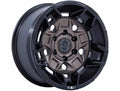 Wheel Pros GUARD 17X8.5 6X5.5 106 35 B-BRNZ M-BLK BR028ZB17856835