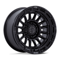BR025 17X8.5 5X5.0 M-BLK G-BLK 25MM