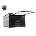 Overland Vehicle Systems Cargo Box With Slide Out Drawer Working Station - Black Powder Coat