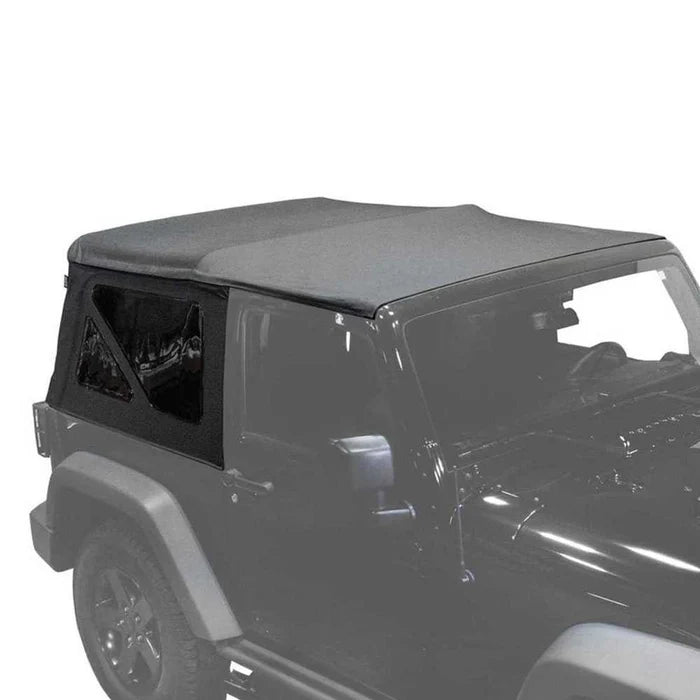 Overland Vehicle Systems Replacement Soft Top - Black Diamond - JK 2 Door