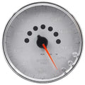 Autometer Spek-Pro Gauge Speedometer 5in 180 Mph Elec. Programmable White/Black