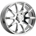 SPIKE CHROME 18X8 5X127 +35MM