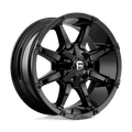 Fuel Wheels black auto part