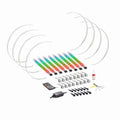 EXPANDABLE WHEEL RINGS 1518IN WITH RGBW LEDFTS & CONTROLLER