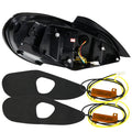 2DR LED TAIL LIGHTS SMOKE WITH SEQU