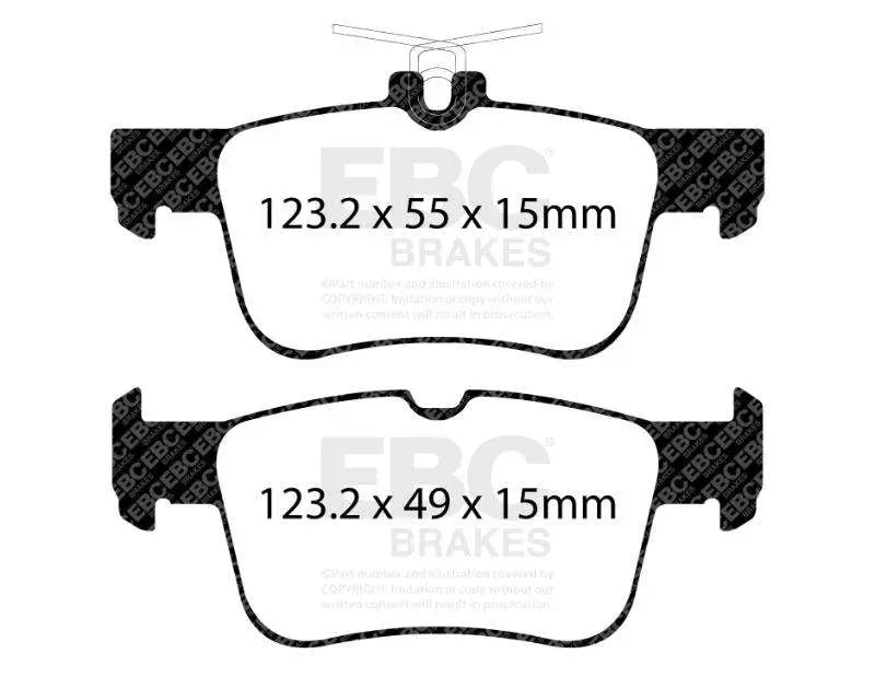 EBC S2 Brake Pad and Rotor Kit