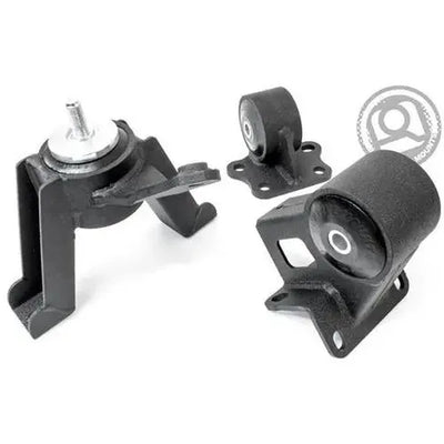 Innovative 00-05 Toyota MR2 Spyder 1ZZ Black Steel Mounts 85A Bushings