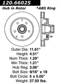 SPORT AXLE PACK; SLOTTED AND DRILLE