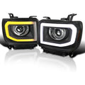 PROJECTOR HEADLIGHTS - BLACK