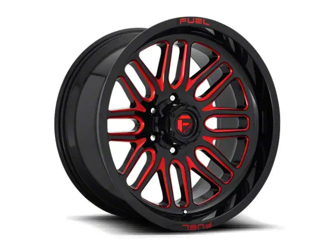 ~(39 lbs. 23X23X12)~ IGNITE 20x9 6x139.70 GLOSS BLACK RED TINTED CLEAR (1 mm)