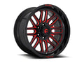 ~(39 lbs. 23X23X12)~ IGNITE 20x9 6x139.70 GLOSS BLACK RED TINTED CLEAR (1 mm)