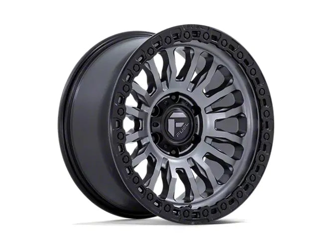 D857 18X9 8X180 M-GNMTL BLK -12MM