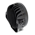 Go Rhino Blackout Series Lights 7 Inch Round LED Spot Light Beam With Daytime Running Light Black Go Rhino