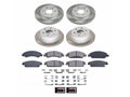 Power Stop 08-14 Cadillac Escalade Front and Rear Semi-Coated Rotor Kit