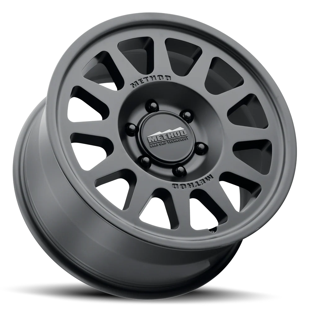 Method MR703 Bead Grip HD 18x9 +40mm Offset 6x5.5 95.25mm CB Matte Black Wheel