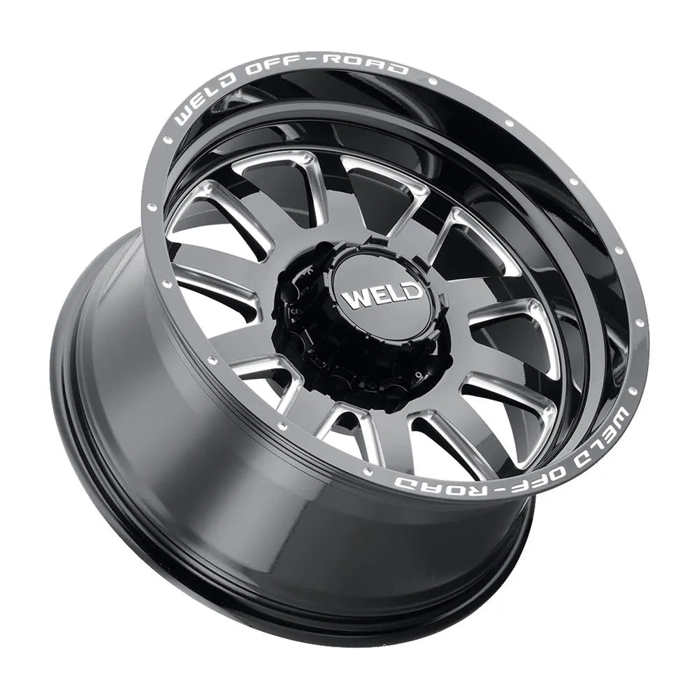 Weld black auto part