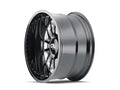 SUMMIT (9110) GLOSS BLACK/MILLED SPOKES 22X10 8165.1 0MM 125.2MM