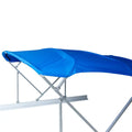 8FT X 10FTX 1.25IN POLYESTER PONTOON BIMINI KIT PACIFIC BLUE