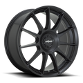Rotiform R168 DTM Wheel 19x8.5 5x112/5x120 35 Offset - Satin Black
