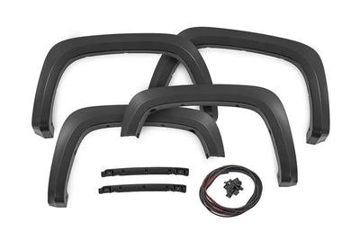 Rough Country black fender flares