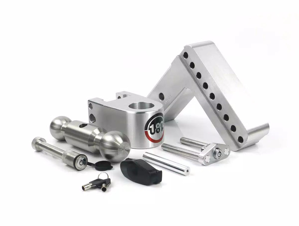 TURNOVER BALL 6" DROP HITCH W/ 2.5