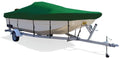 HOT SHOT BOAT COVERCENTER CON BAY STYLE O/B 22FT6IN23FT5IN 96HUNTER GREEN