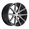 ~(34 lbs. 22X22X12)~ TSW ROUGE 20x10.0 5/112 ET40 CB72.1 GUNMETAL W/MIRROR CUT FACE