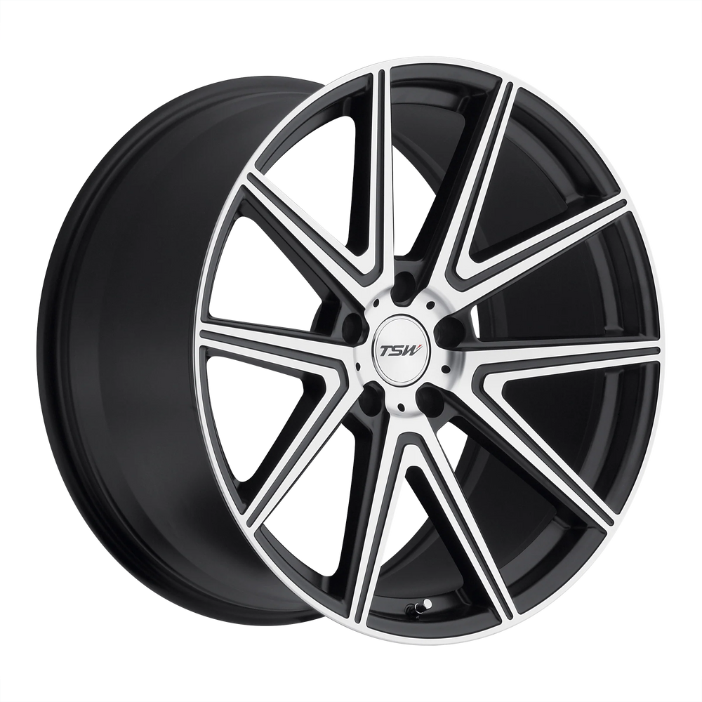 ~(34 lbs. 22X22X12)~ TSW ROUGE 20x10.0 5/112 ET40 CB72.1 GUNMETAL W/MIRROR CUT FACE