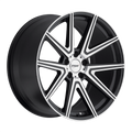 ~(34 lbs. 22X22X12)~ TSW ROUGE 20x10.0 5/112 ET40 CB72.1 GUNMETAL W/MIRROR CUT FACE