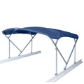 8FT X 10FTX 1.25IN POLYESTER PONTOON BIMINI KIT NAVY