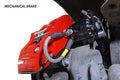 STREET AXLE PACK, SLOTTED, REAR BRA