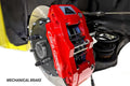 STREET AXLE PACK, SLOTTED, REAR BRA