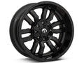 ~(43 lbs. 23X23X13)~ SLEDGE 20x10 5x114.30/5x127.00 MATTE BLACK GLOSS BLACK LIP (-18 mm)