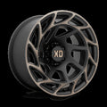 KMC Wheels black auto part