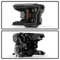 xTune 18-20 Ford F150 Sequential LED High/Low Headlights - Black (PRO-CH-FF15018S-BBLED-BK)