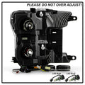 xTune 18-20 Ford F150 Sequential LED High/Low Headlights - Black (PRO-CH-FF15018S-BBLED-BK)