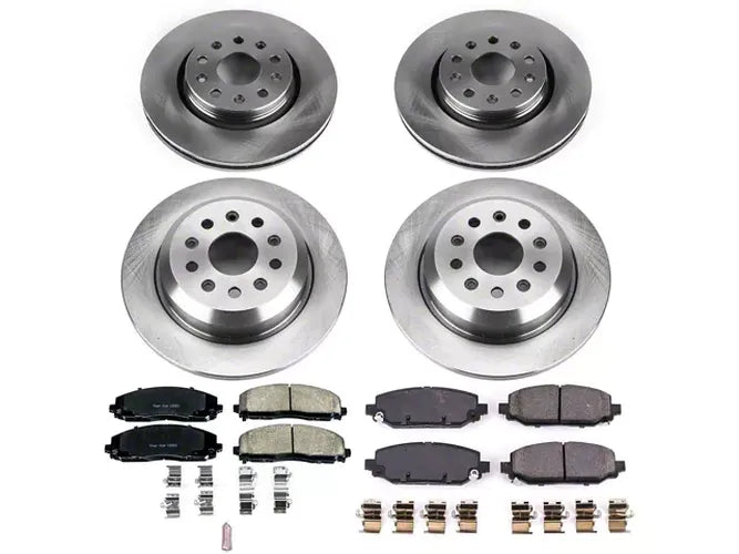 Power Stop 18-19 Jeep Wrangler Front & Rear Autospecialty Brake Kit