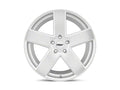 ~(33 lbs. 22X22X10)~ TSW BRISTOL 20x8.5 5/114.3 ET40 CB76.1 SILVER W/MIRROR CUT FACE