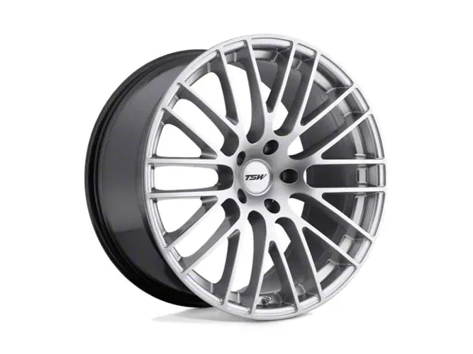 ~(39 lbs. 22X22X10)~ TSW MAX 20x8.5 5/114.3 ET40 CB76.1 HYPER SILVER