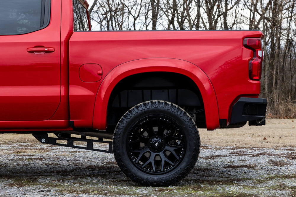 Fender Flares Sport GBA Black Chevy Silverado 1500 (19-24)
