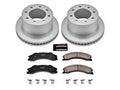 Power Stop 11-19 GMC Sierra 3500 HD Rear Z17 Coated Brake Kit