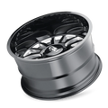 SUMMIT (9110) GLOSS BLACK/MILLED SPOKES 22X10 6139.7 0MM 106MM