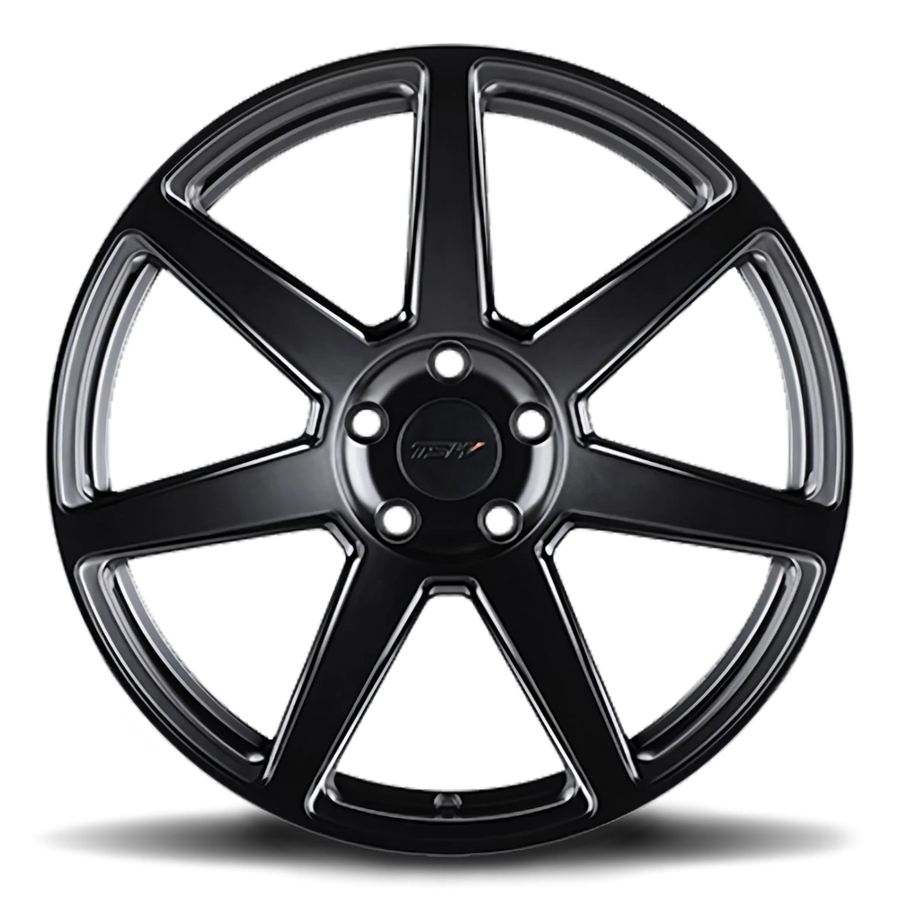 TSW Alloy Wheels black auto part