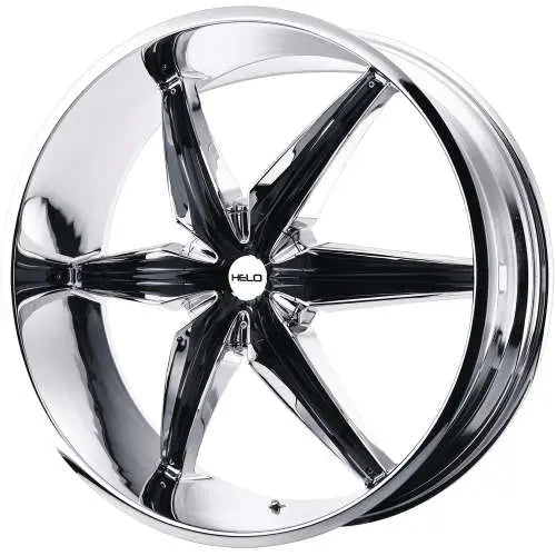 HE866 22X9.5 5X135 CHR W/ ACCENTS 10MM