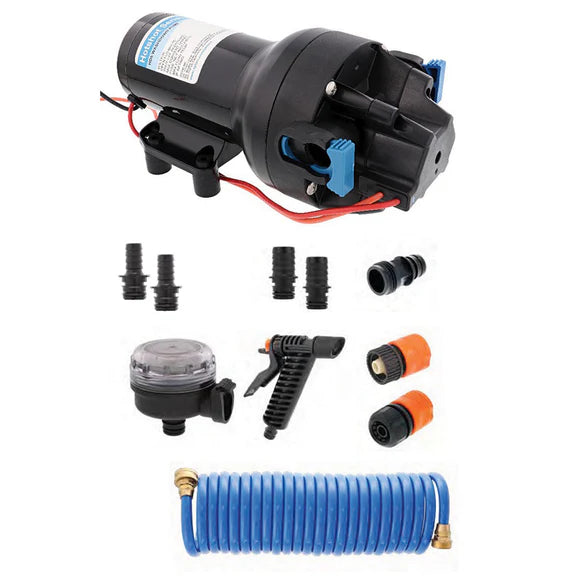 12V 5GPM 70PSI WASHDOWN KIT WITH 25